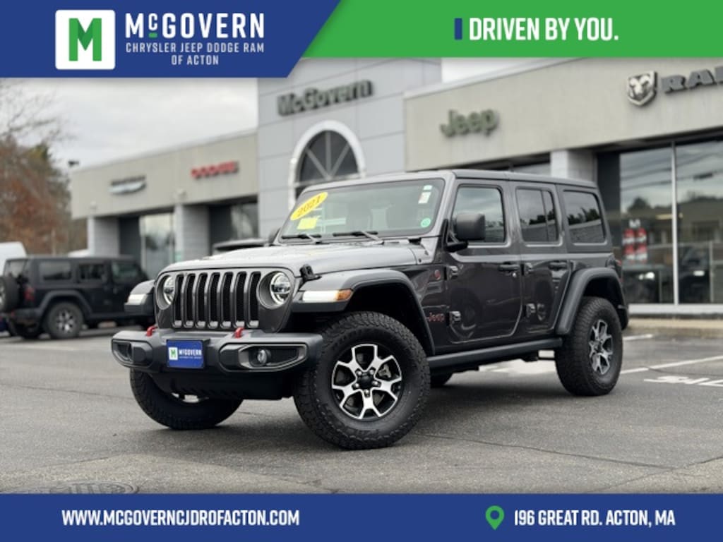 Used 2021 Jeep Wrangler Unlimited Rubicon SUV