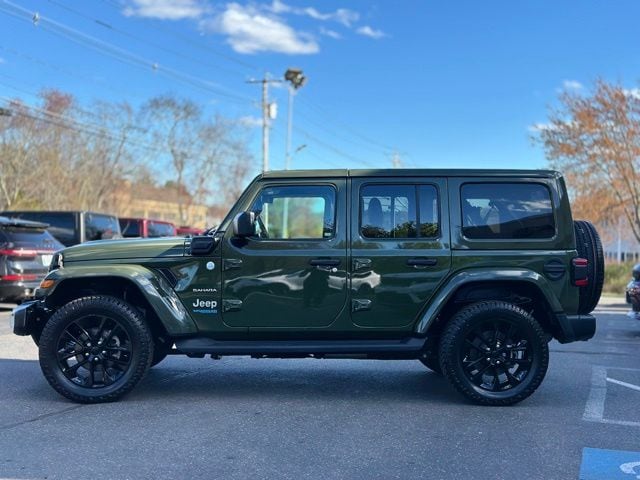 Used 2021 Jeep Wrangler Unlimited Sahara 4XE with VIN 1C4JJXP68MW824609 for sale in Acton, MA
