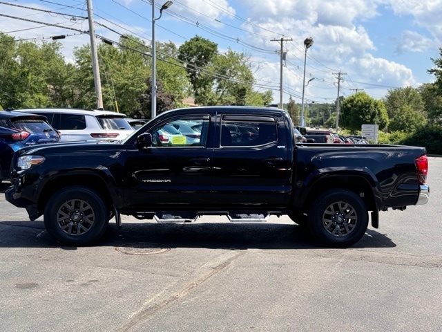 Used 2021 Toyota Tacoma SR5 with VIN 3TMCZ5AN3MM398981 for sale in Acton, MA