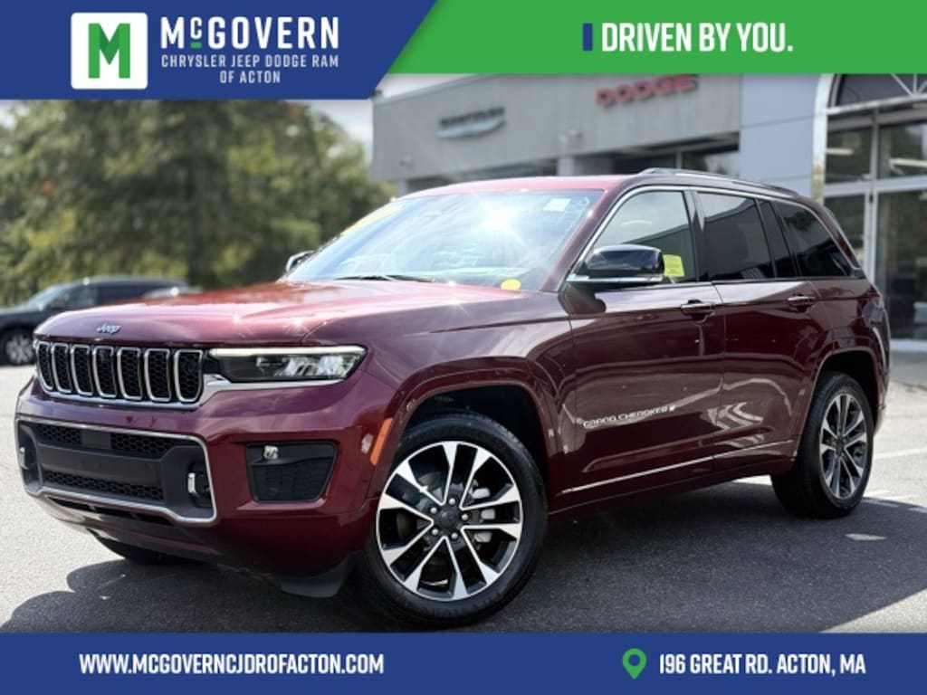 Used 2022 Jeep Grand Cherokee Overland SUV