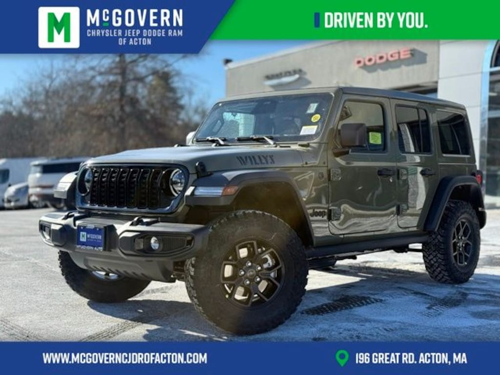 New 2026 Jeep Wrangler Willys Sport Utility