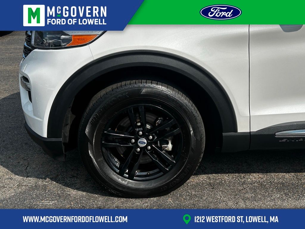 Used 2022 Ford Explorer XLT with VIN 1FMSK8DH9NGA13177 for sale in Lowell, MA