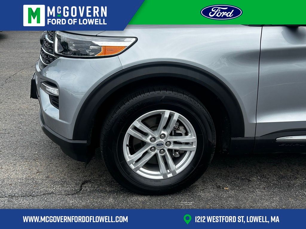Used 2022 Ford Explorer XLT with VIN 1FMSK8DHXNGB42870 for sale in Lowell, MA