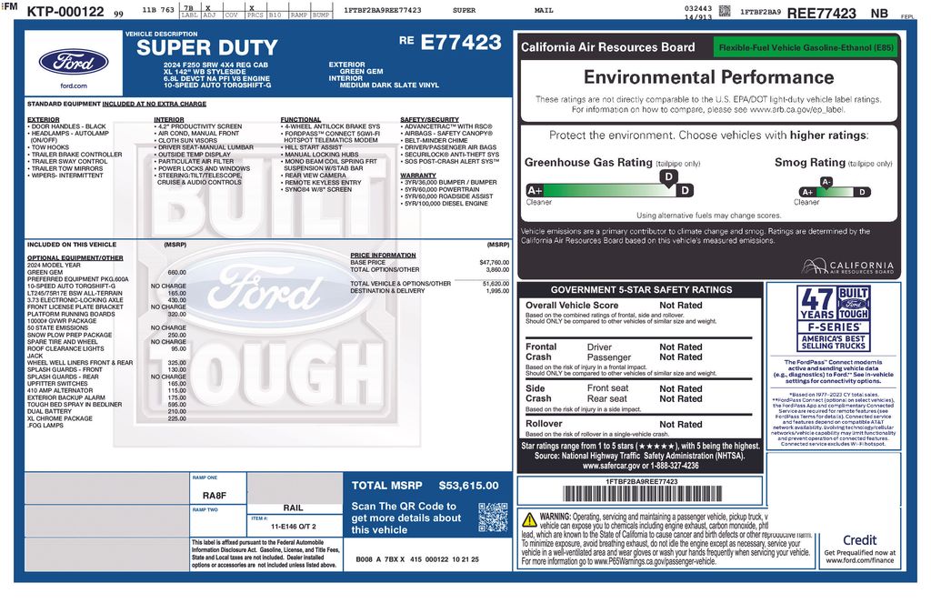 2024 Ford F-250 Super Duty XL