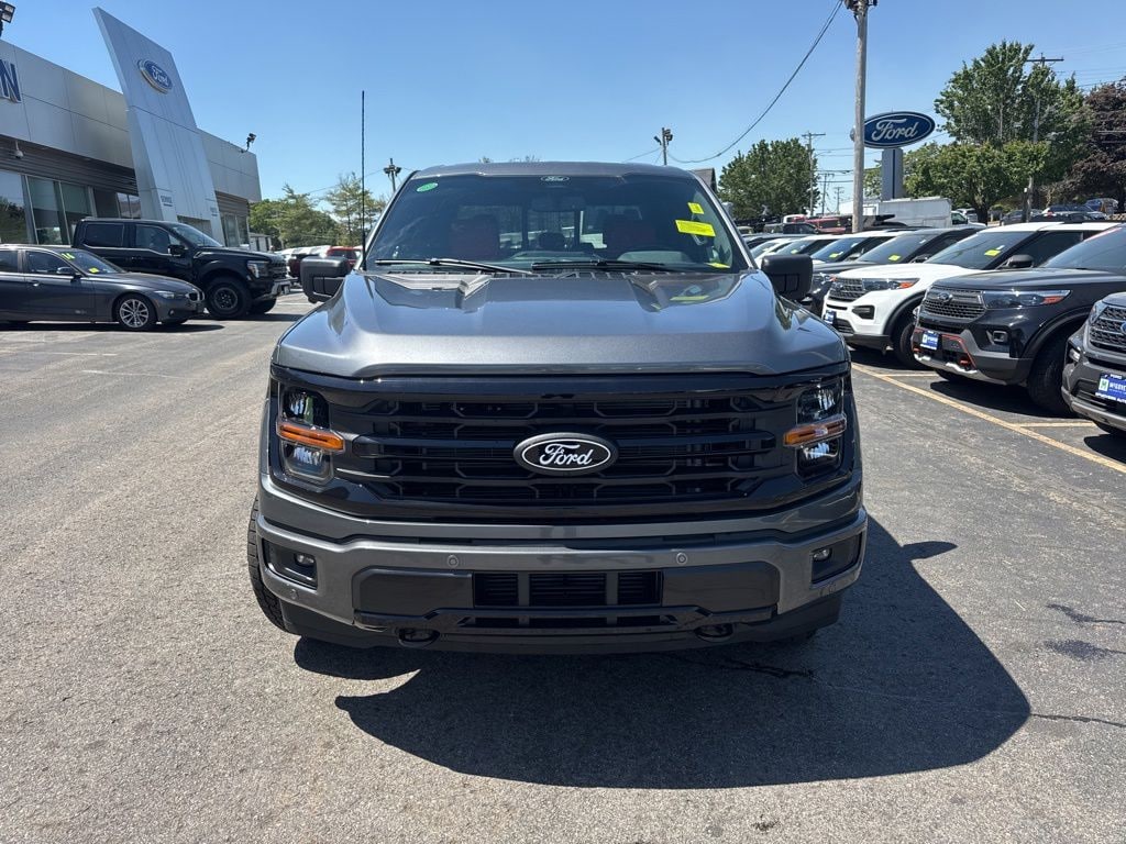 New 2026 Ford F-150 XLT Red Leather Interior Truck