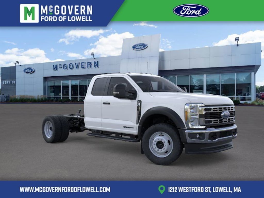 New 2026 Ford F-450SD XL Super Cab Reading Utility Body Chassis