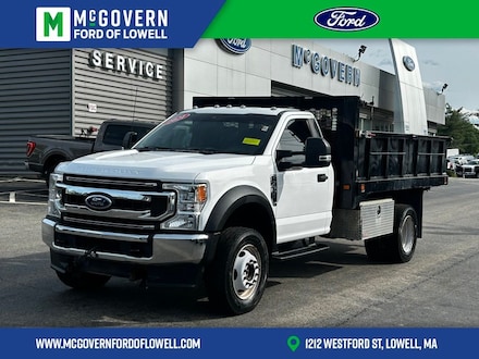 2021 Ford F-600SD Flat Bed With Sides Chassis