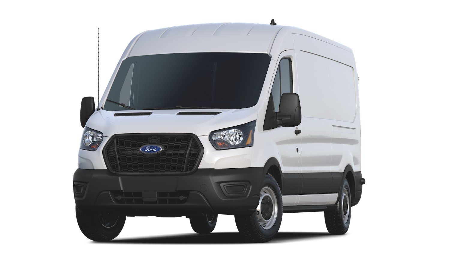 White Ford Transit 250