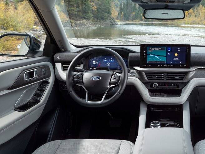 Ford Explorer interior and technology