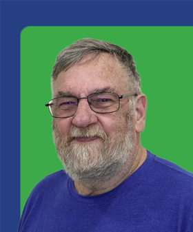 Staff member Erik Robbins from ab70e56fc63d