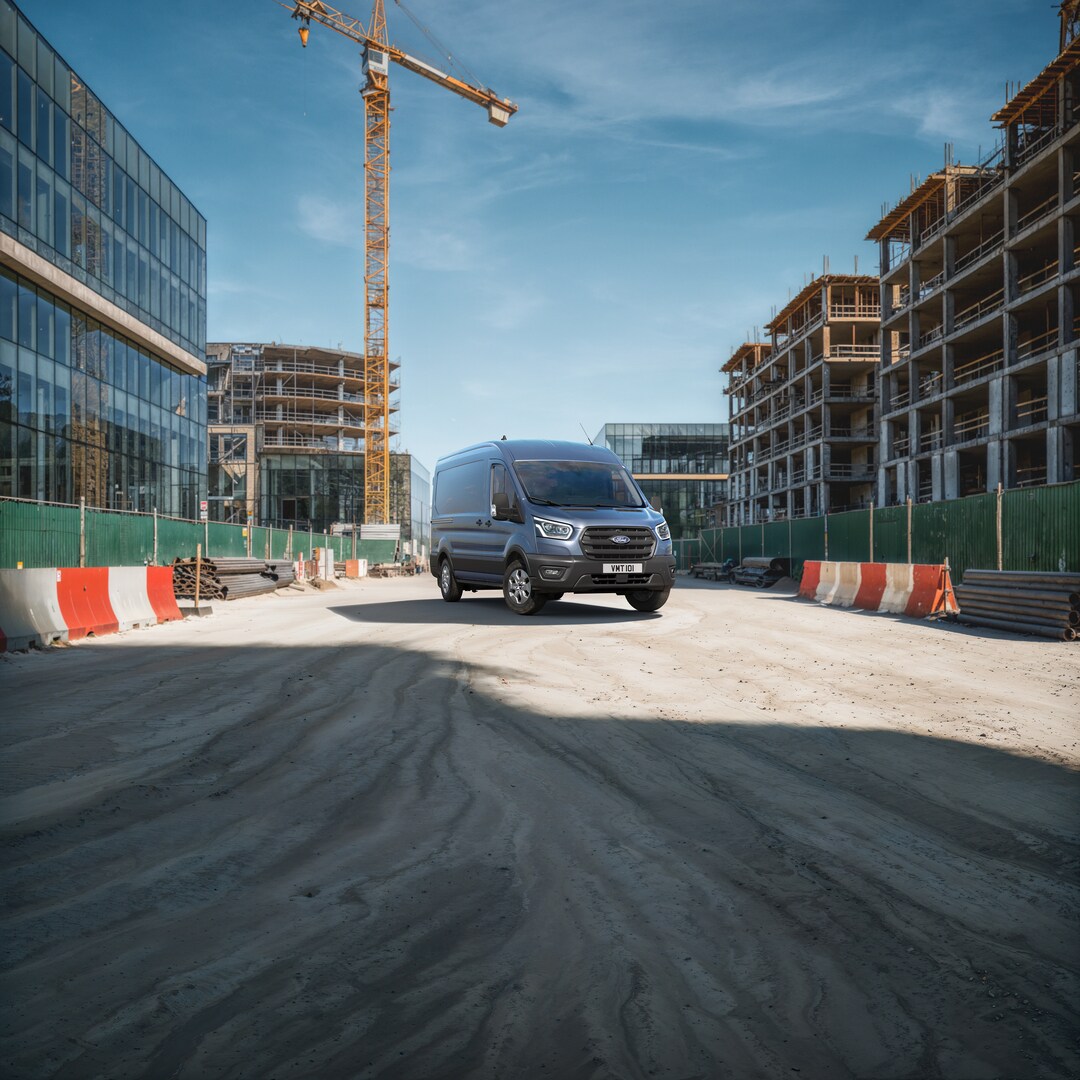 2026 Ford Transit 250 at work site