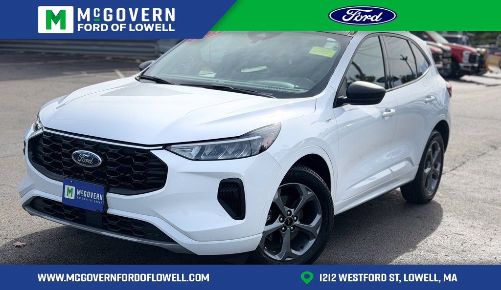 Oxford White 2023 Ford Escape SUV / Crossover All-Wheel Drive 8-Speed Automatic