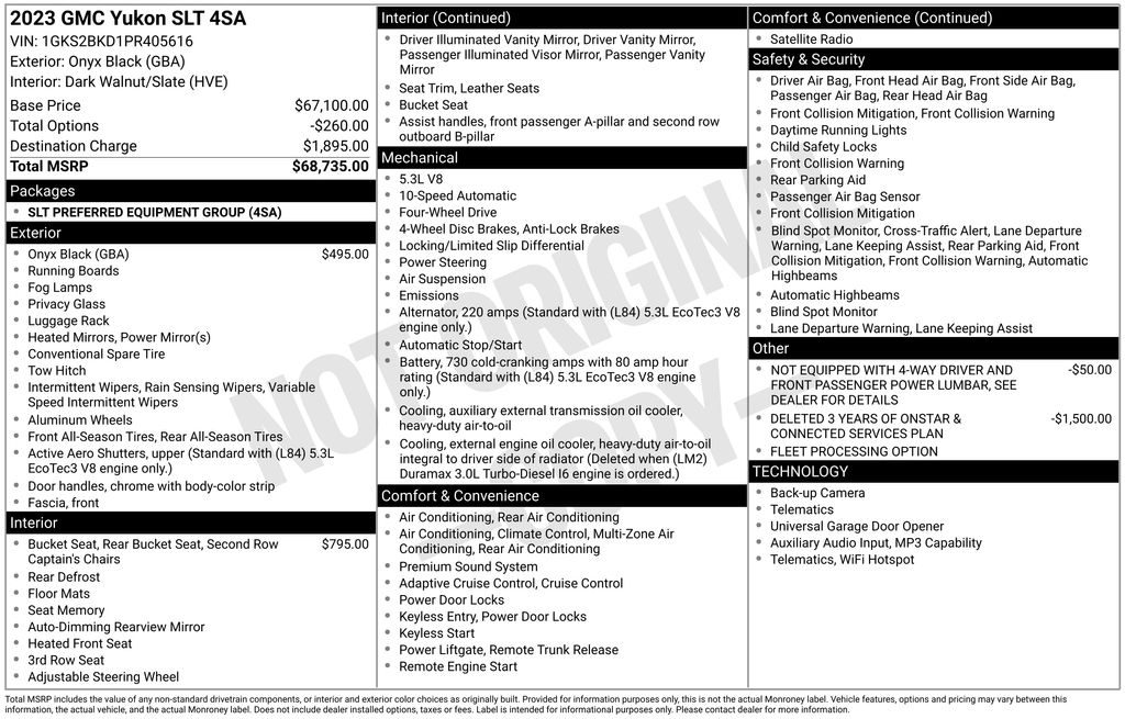 2023 GMC Yukon SLT's photo