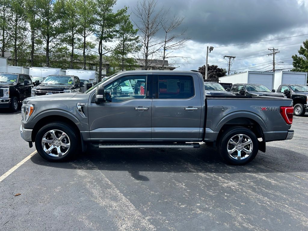 Used 2021 Ford F-150 XLT with VIN 1FTEW1EP5MKD62982 for sale in Lowell, MA