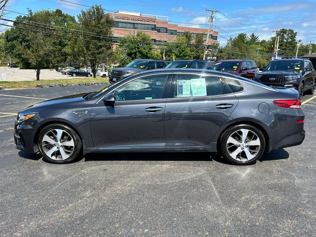 Used 2019 Kia Optima S with VIN 5XXGT4L32KG316181 for sale in Lowell, MA