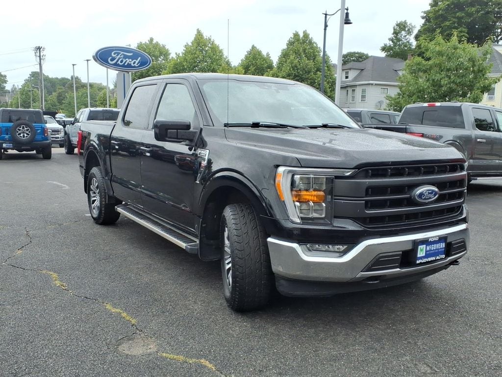 Used 2021 Ford F-150 Lariat Truck SuperCrew Cab