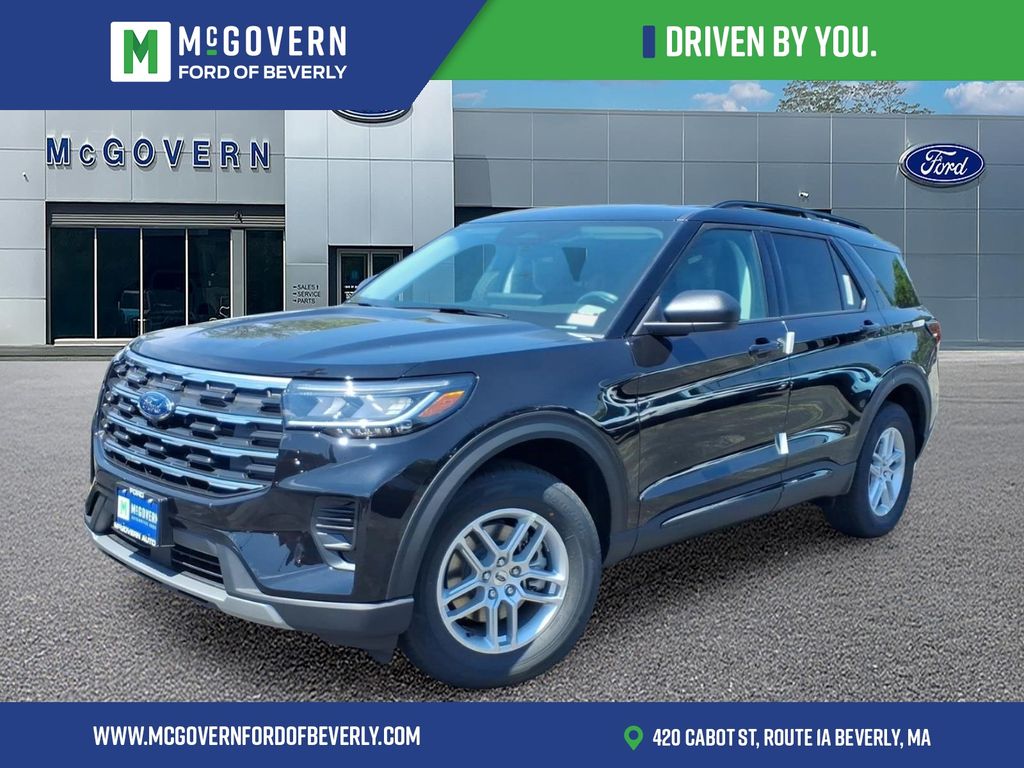Black Metallic 2026 Ford Explorer SUV / Crossover All-Wheel Drive Automatic