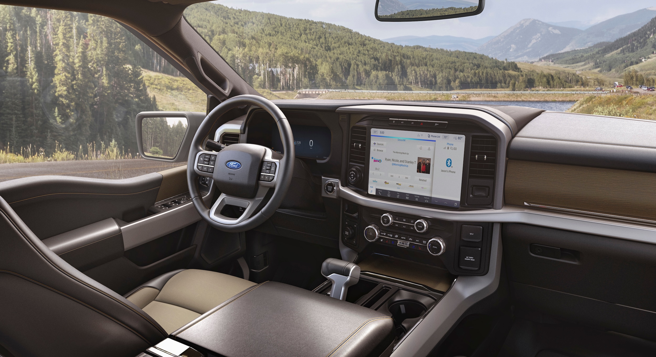  2025 Ford F-150 interior