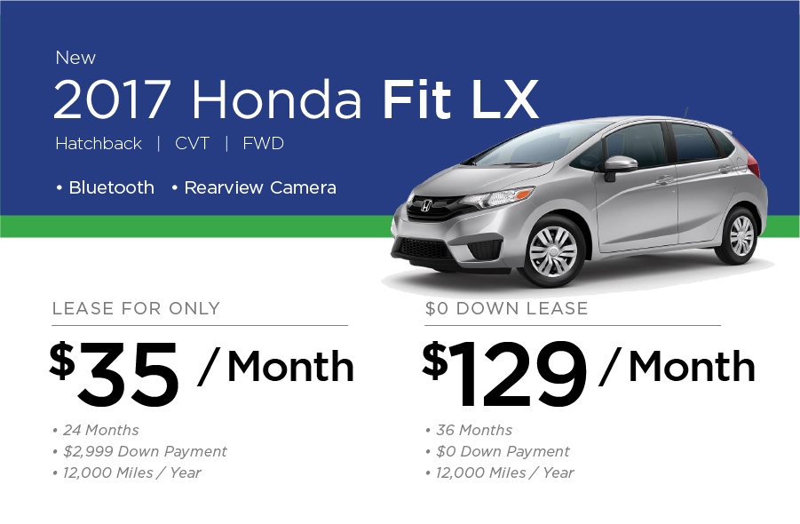 Honda Fit Special Offer