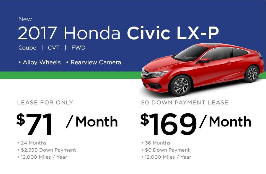 Honda Civic Coupe Special Offer