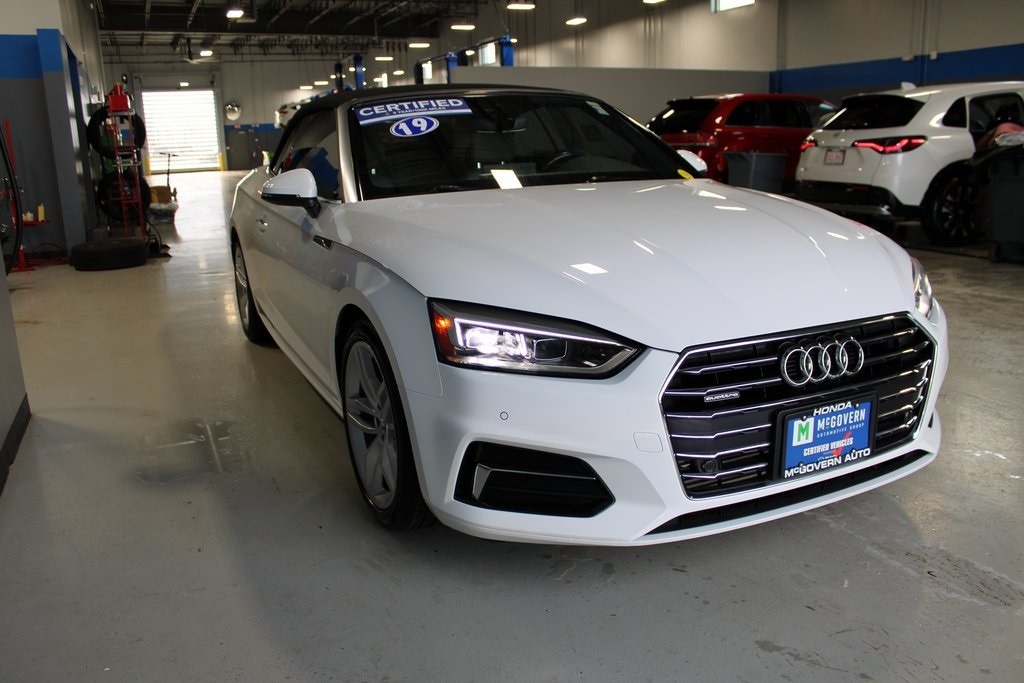 Used 2019 Audi A5 2.0T Premium Cabriolet