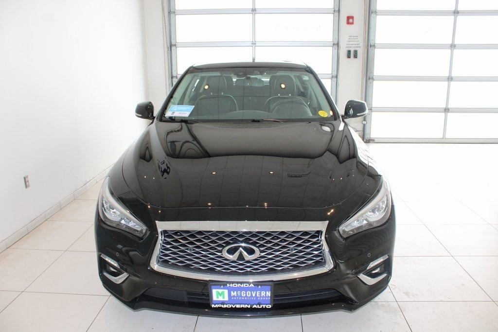 Used 2021 INFINITI Q50 LUXE with VIN JN1EV7BR1MM755445 for sale in Everett, MA