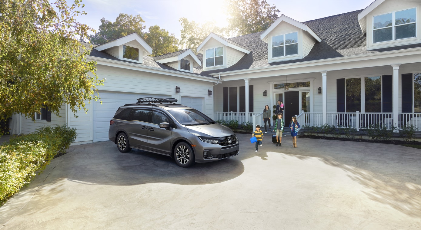  2026 Honda Odyssey parked at home