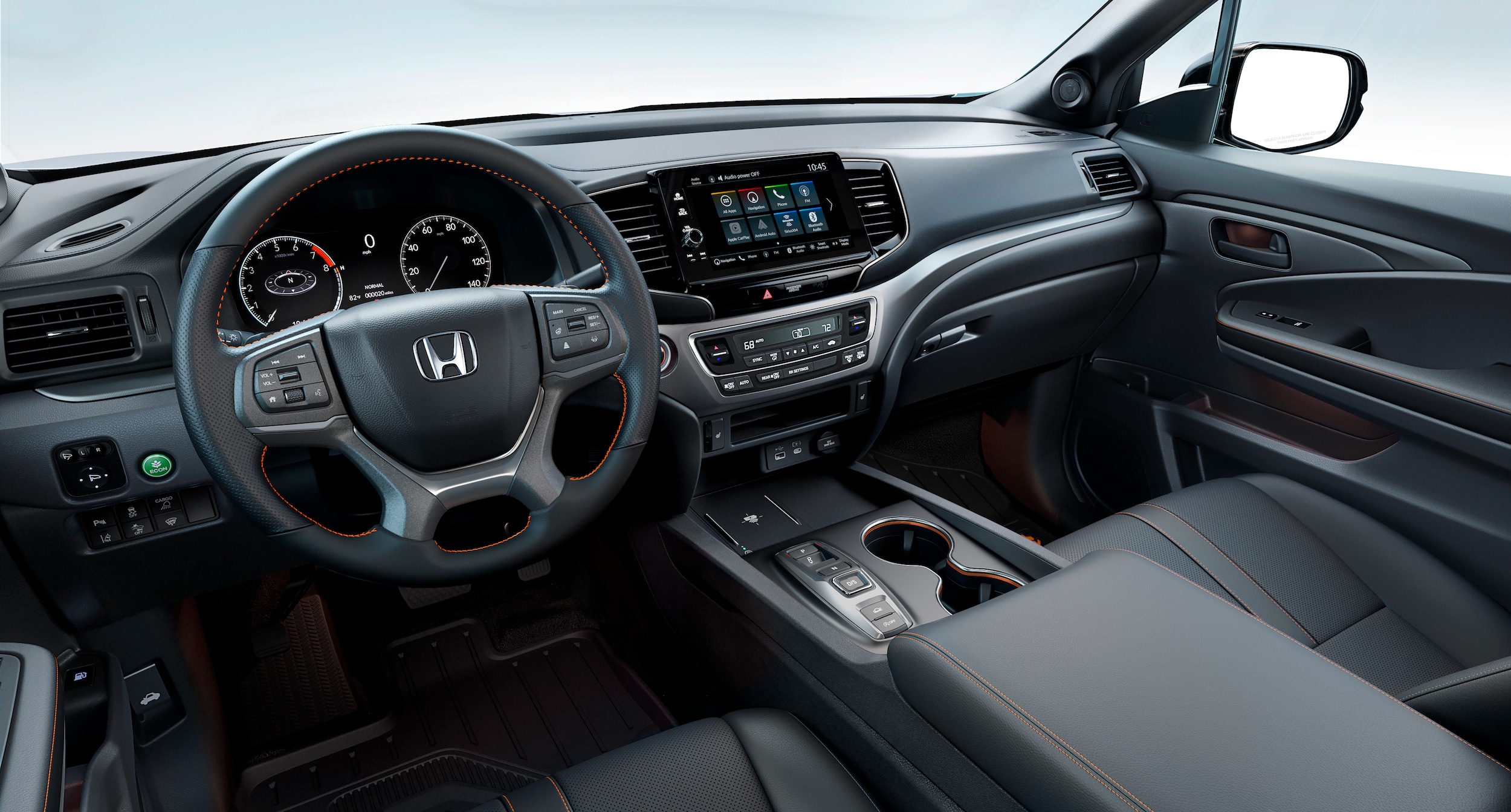  2026 Honda Ridgeline interior