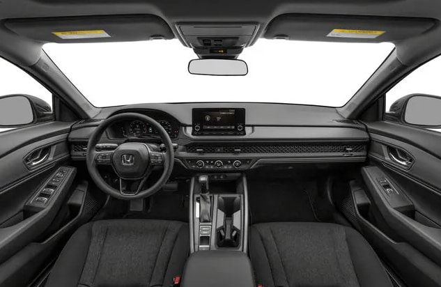 Honda Accord dashboard view