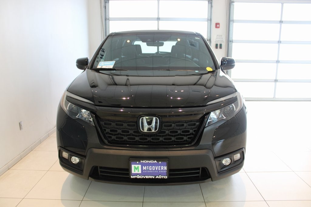 Used 2021 Honda Passport EX-L with VIN 5FNYF8H54MB013471 for sale in Everett, MA