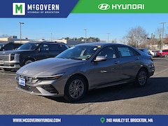 2026 Hyundai Elantra Hybrid Blue Sedan