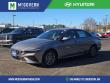 New 2026 Hyundai Elantra Hybrid Blue Sedan