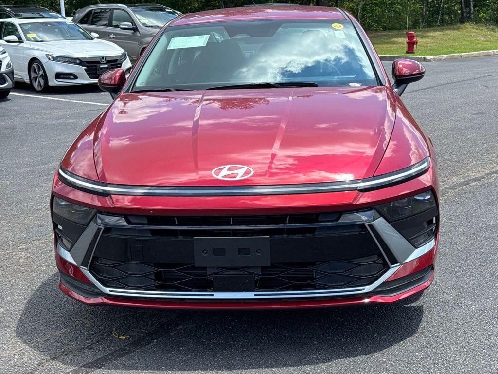 New 2026 Hyundai Sonata Hybrid Blue Sedan