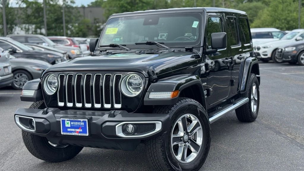 Used 2021 Jeep Wrangler Unlimited Sahara SUV