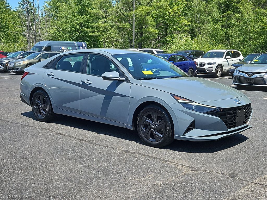 Certified 2021 Hyundai Elantra SEL with VIN KMHLS4AG4MU188266 for sale in Brockton, MA