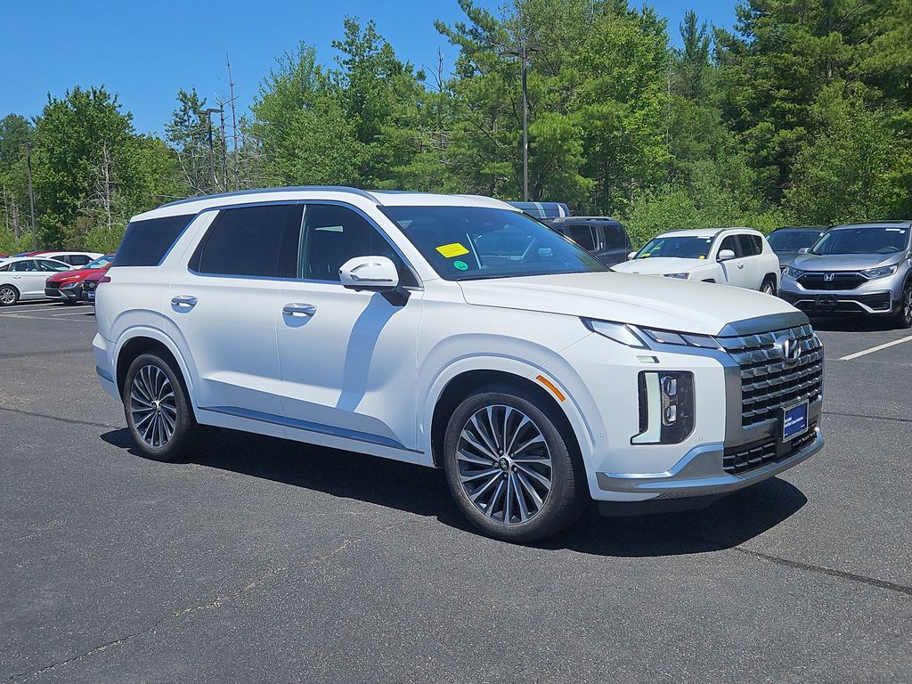 Certified 2023 Hyundai Palisade Calligraphy with VIN KM8R7DGE9PU509482 for sale in Brockton, MA