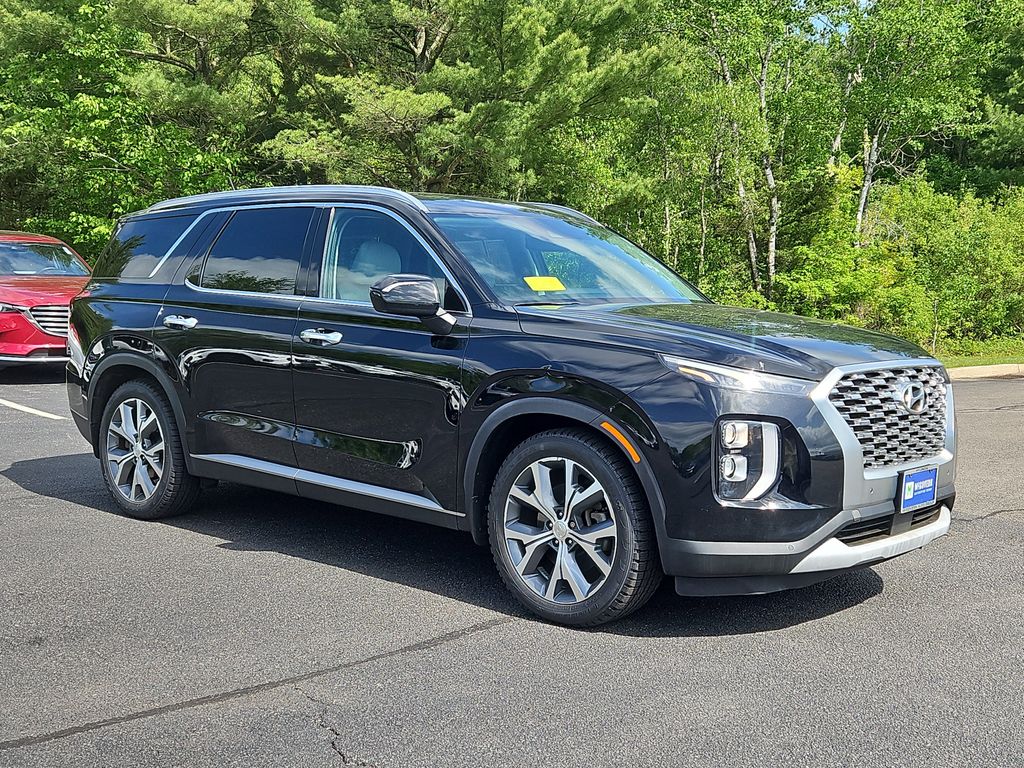 Used 2020 Hyundai Palisade SEL with VIN KM8R3DHE7LU120585 for sale in Brockton, MA