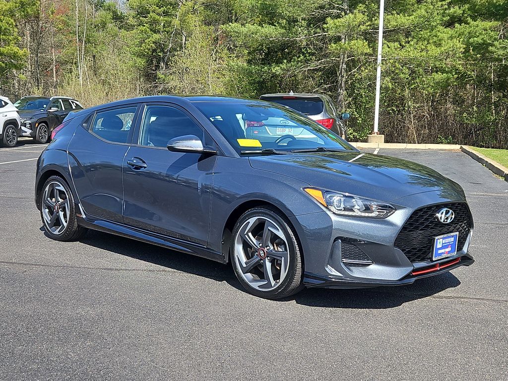 Used 2020 Hyundai Veloster Ultimate with VIN KMHTH6AB2LU029405 for sale in Brockton, MA