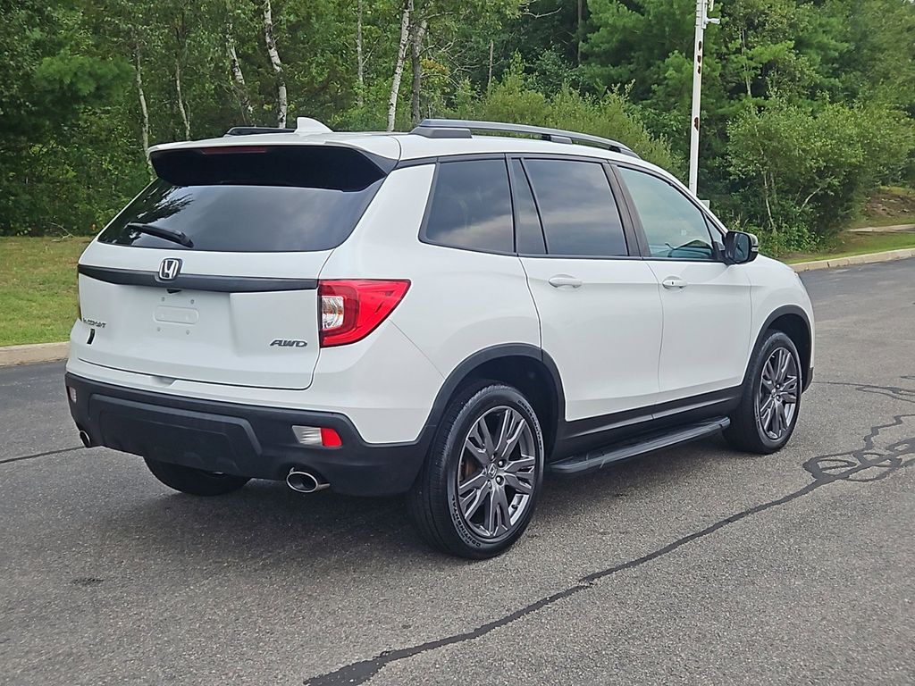 Used 2021 Honda Passport EX-L with VIN 5FNYF8H53MB033890 for sale in Brockton, MA