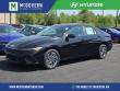 New 2025 Hyundai Elantra Hybrid Blue Sedan