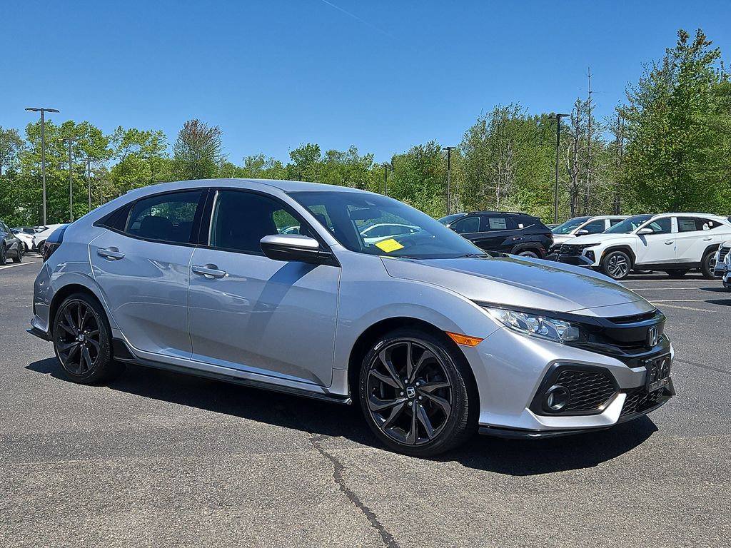 Used 2019 Honda Civic Hatchback Sport with VIN SHHFK7G44KU210481 for sale in Brockton, MA