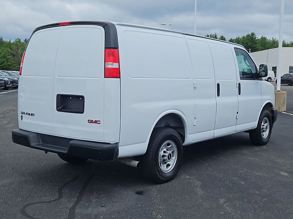 Used 2023 GMC Savana Cargo Work Van with VIN 1GTW7AFP2P1162118 for sale in Brockton, MA