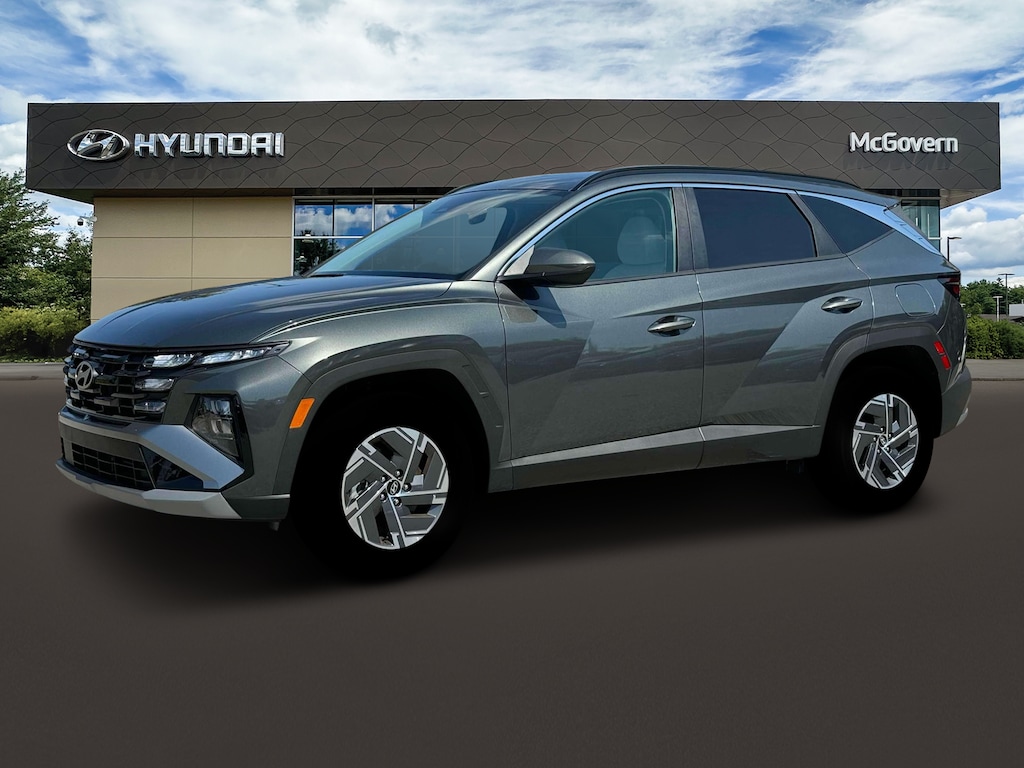 New 2025 Hyundai Tucson Hybrid Blue SUV