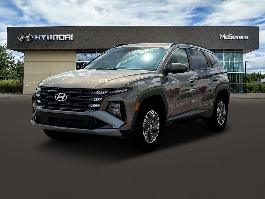 New 2025 Hyundai Tucson Hybrid Blue SUV