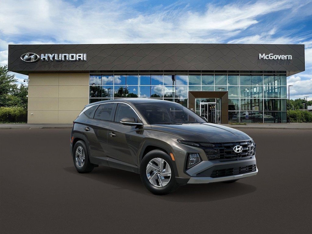 New 2026 Hyundai Tucson Hybrid Blue SUV