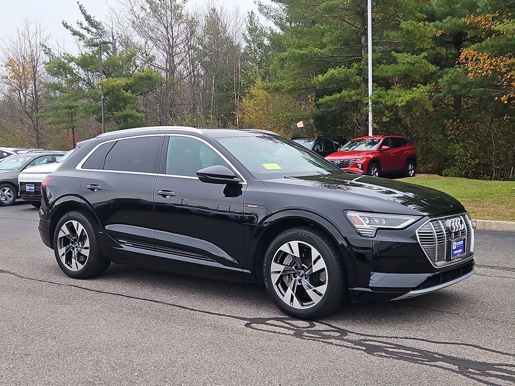 Used 2022 Audi e-tron Premium with VIN WA1AAAGE0NB007013 for sale in Brockton, MA