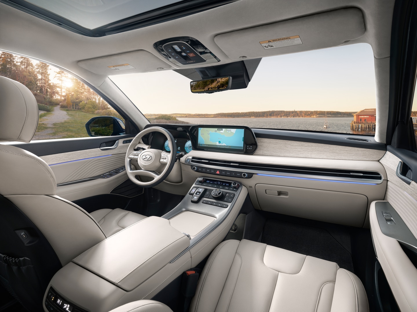  2026 Hyundai Palisade interior and technology