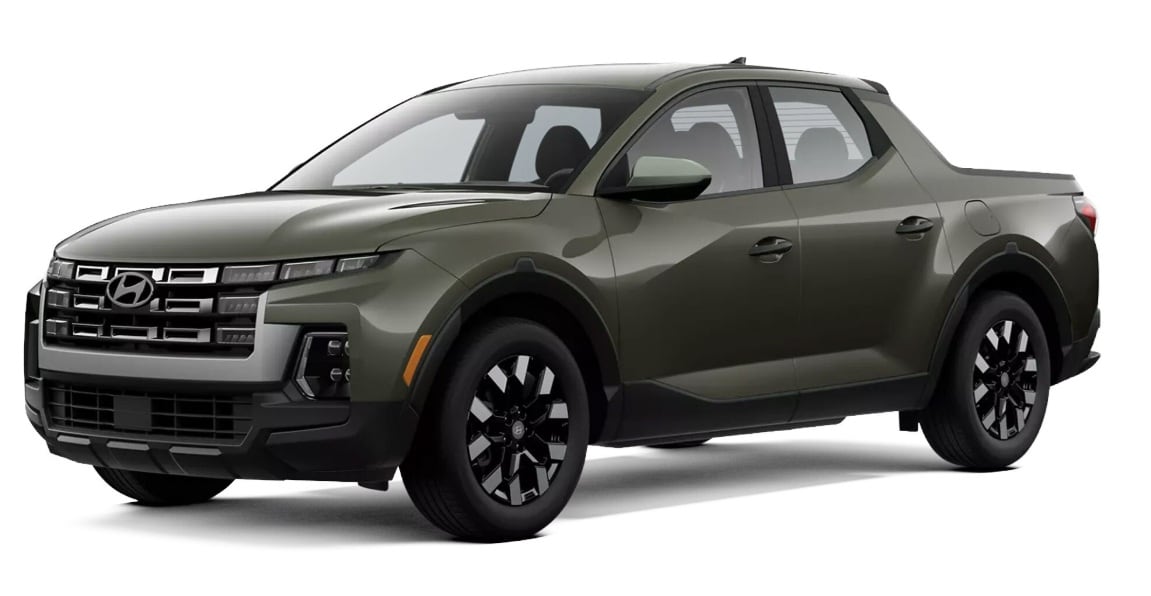 Green 2025 Hyundai Santa Cruz