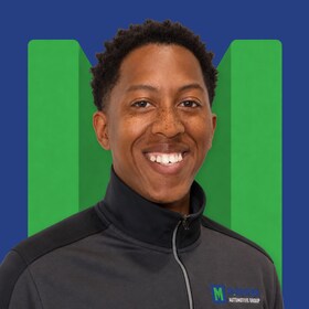 Staff member Henson Homicile from ebe7a8aafd2d