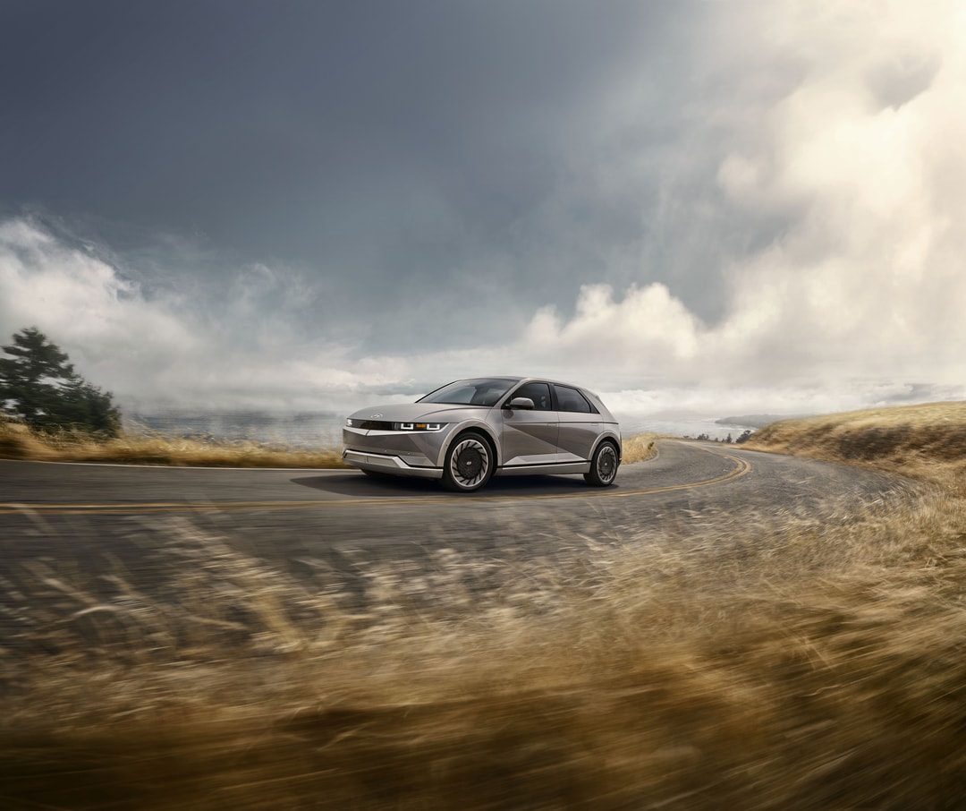 Hyundai IONIQ 5 on the road